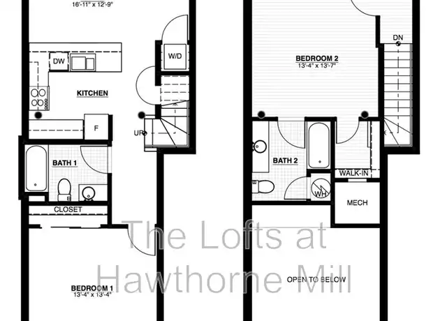 Property at 1101 Hawthorne Ln Unit 265, Charlotte, NC, 28205, 2 beds, 2 baths, [object Object]