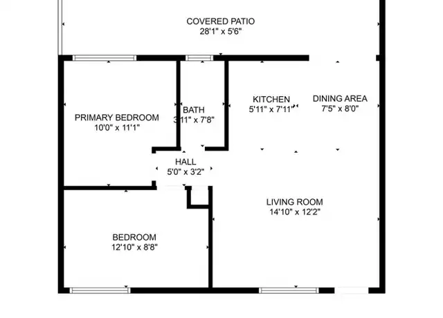 Property at Villa Capri - 2213 Capri Dr, Fort Worth, TX, 76114, 2 beds, 1 bath, [object Object]