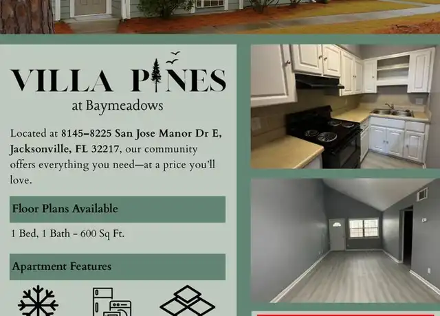 Property at 8145 San Jose Manor Dr E Unit 8275-4, Jacksonville, FL, 32217, 1 bed, 1 bath, [object Object]