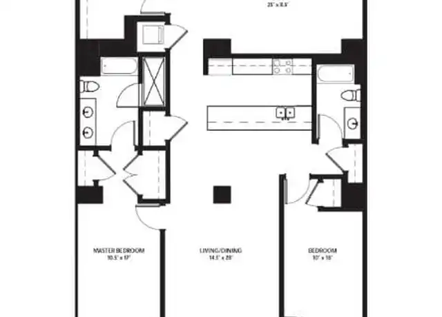 Property at 850 Dusable Lake Shore Dr Unit 1205, Chicago, IL, 60605, 2 beds, 2 baths, [object Object]