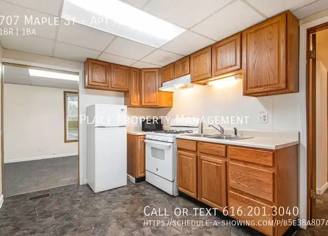 Property at 707 Maple St Apt A, Big Rapids, MI, 49307, 1 bed, 1 bath, [object Object]
