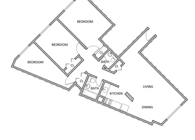 Property at 3333 Broadway Unit B18C, New York, NY, 10031, 3 beds, 1.5 baths, [object Object]