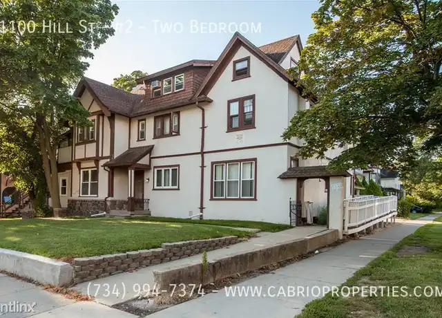 Property at 1100 Hill St Unit 2 Two Bedroom, Ann Arbor, MI, 48104, 2 beds, 1 bath, [object Object]