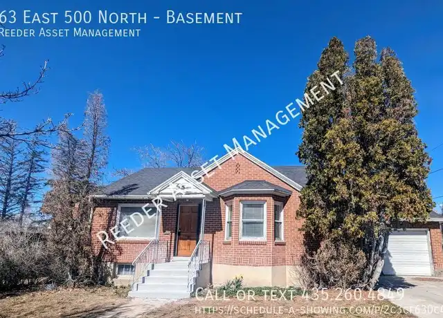 Property at 63 E 500 N Unit Basement, Logan, UT, 84321, 1 bed, 1 bath, [object Object]