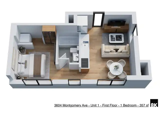 Property at 3604 Montgomery Rd Unit 1, Cincinnati, OH, 45207, 1 bed, 1 bath, [object Object]