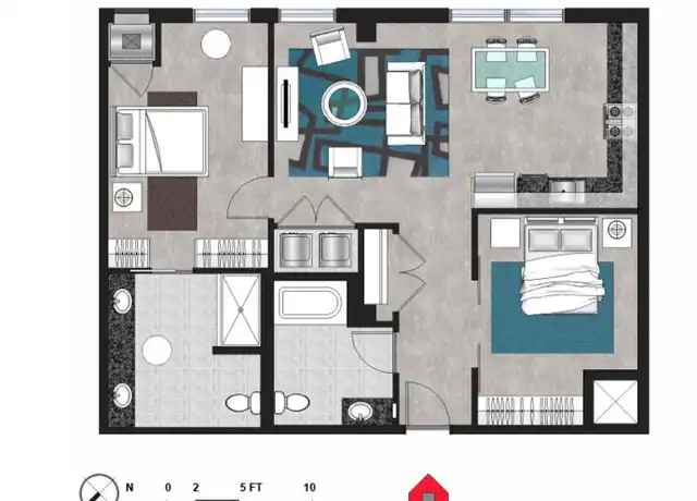 Property at 915 N Washington Ave #202, Minneapolis, MN, 55401, 2 beds, 2 baths, [object Object]