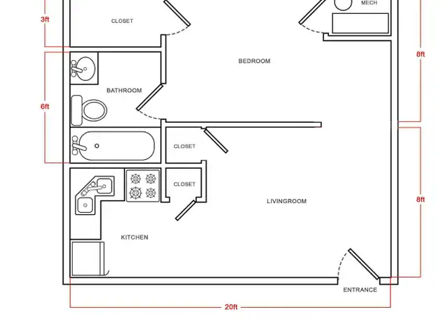 Property at 333 Manown St Unit 103, Monessen, PA, 15062, 1 bed, 1 bath, [object Object]