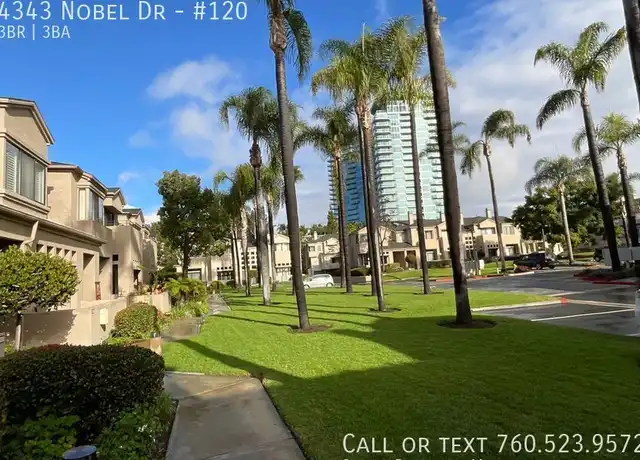 Property at 4343 Nobel Dr #120, San Diego, CA, 92122, 3 beds, 3 baths, [object Object]