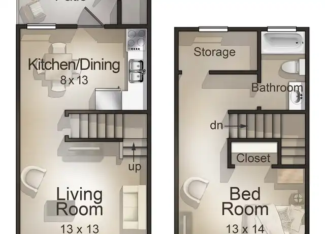 Property at 7000 Barrington Dr Unit 2707-03, Charlotte, NC, 28215, 1 bed, 1 bath, [object Object]