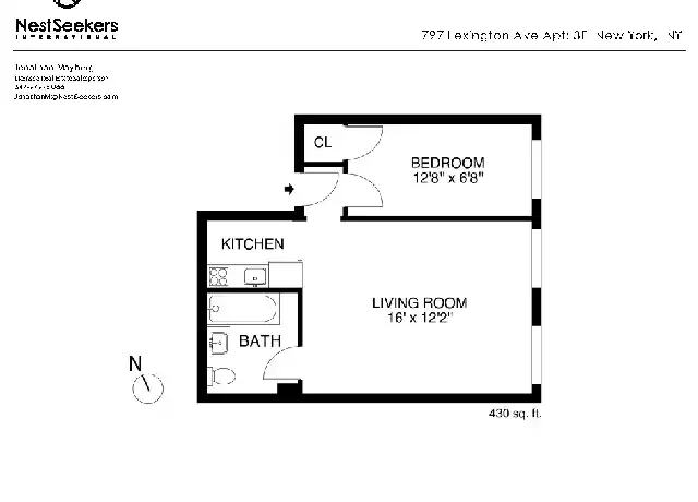 Property at 797 Lexington Ave Unit 4-R, New York, NY, 10065, 1 bed, 1 bath, [object Object]