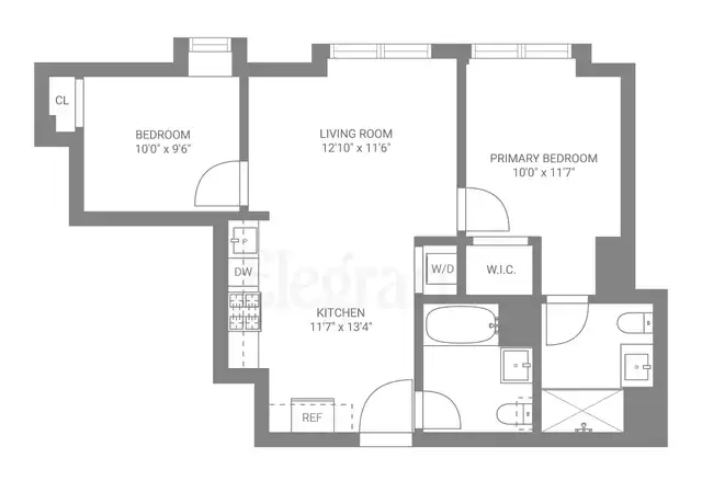 Property at 208 Delancey St Unit 10D, New York, NY, 10002, 2 beds, 2 baths, [object Object]