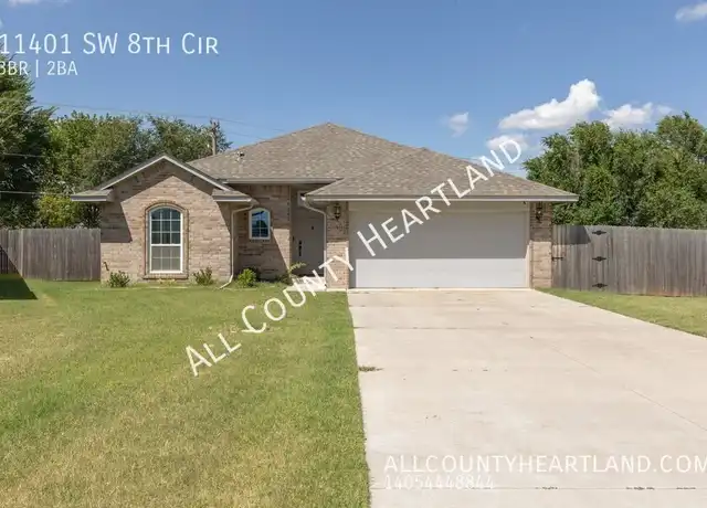 Property at 11401 SW 8th Cir, Yukon, OK, 73099, 3 beds, 2 baths, [object Object]