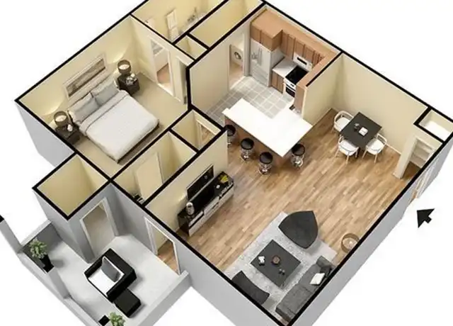 Property at 980 Courthouse Rd Unit 1824, Gulfport, MS, 39507, 2 beds, 1 bath, [object Object]