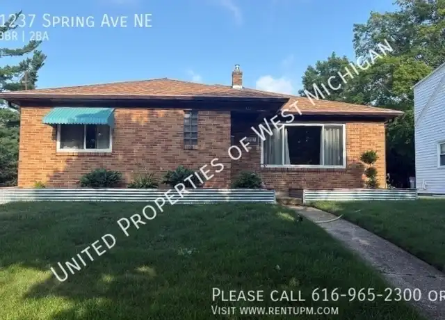 Property at 1237 Spring Ave NE, Grand Rapids, MI, 49505, 3 beds, 2 baths, [object Object]
