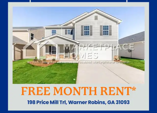 Property at 198 Price Mill Trl, Warner Robins, GA, 31093, 4 beds, 2.5 baths, [object Object]