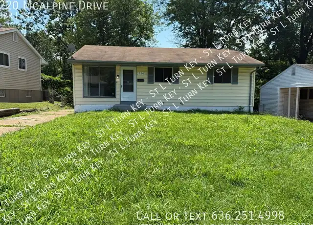 Property at 220 McAlpine Dr, Saint Louis, MO, 63137, 3 beds, 1 bath, [object Object]