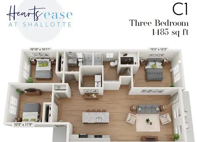 Property at Heartsease at Shallotte - 5000 Seaforth St, Shallotte, NC, 28470, 1-3 bed, 1-2 bath, [object Object]