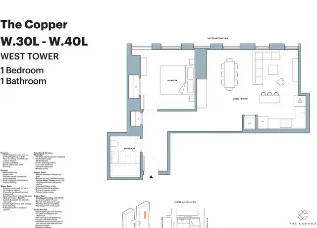 Property at 626 1st Ave Unit W-40L, New York, NY, 10016, 1 bed, 1 bath, [object Object]