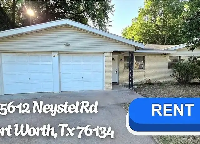 Property at 5612 Neystel Rd, Fort Worth, TX, 76134, 3 beds, 2 baths, [object Object]