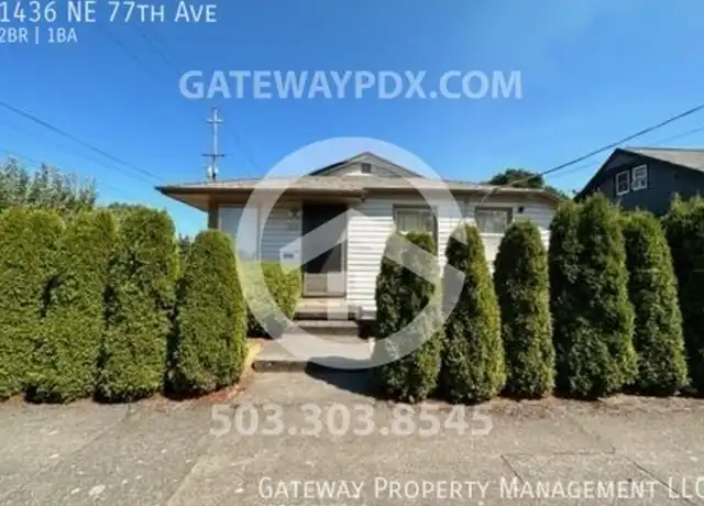 Property at 1436 NE 77th Ave, Portland, OR, 97213, 2 beds, 1 bath, [object Object]