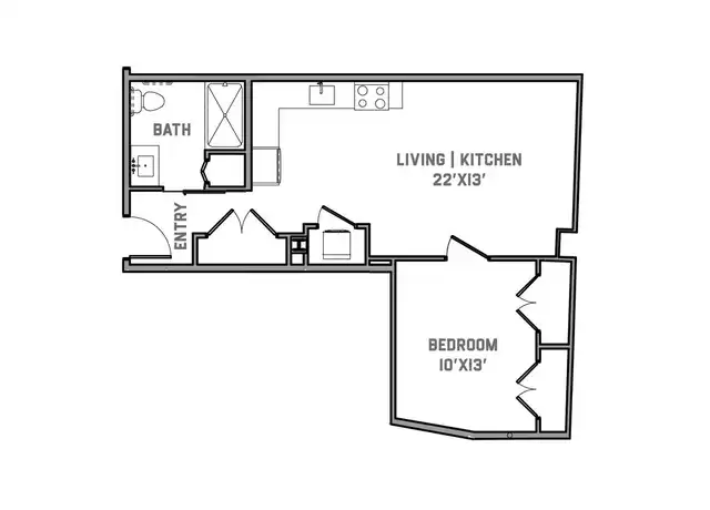 Property at 89 Pratt St Unit 316, Hartford, CT, 06103, 1 bed, 1 bath, [object Object]