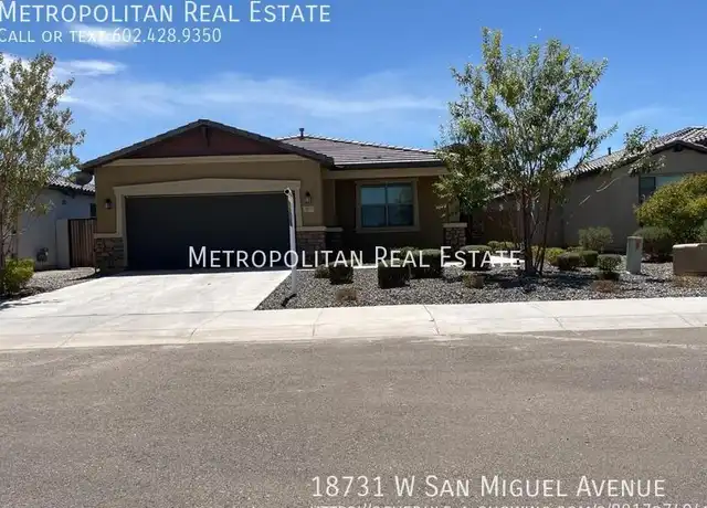 Property at 18731 W San Miguel Ave, Litchfield Park, AZ, 85340, 3 beds, 2 baths, [object Object]