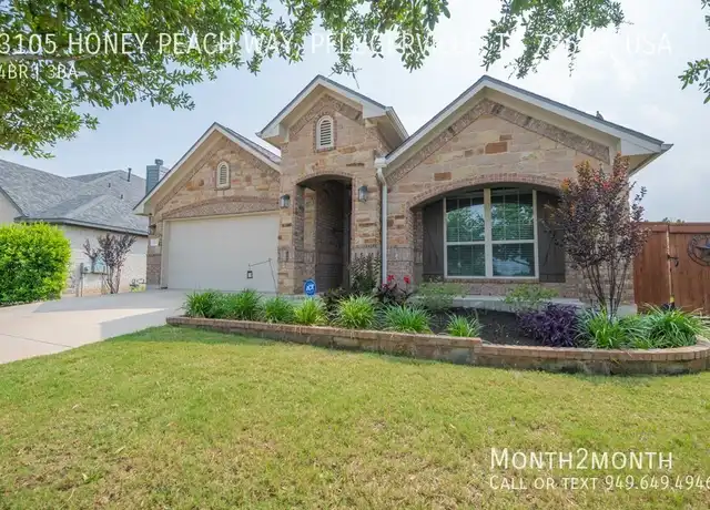 Property at 3105 Honey Peach Way, Pflugerville, TX, 78660, 4 beds, 3 baths, [object Object]