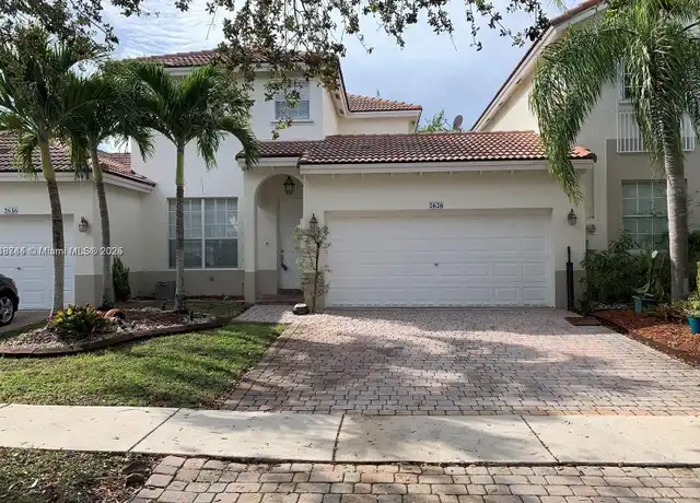 Property at 2626 SW 188th Ter Unit 2626, Miramar, FL, 33029, 3 beds, 2.5 baths, [object Object]
