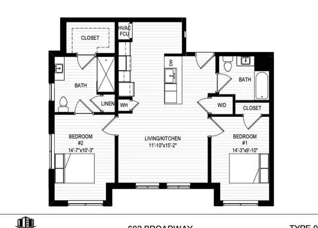 Property at 600 Broadway Unit 206, Malden, MA, 02150, 2 beds, 2 baths, [object Object]