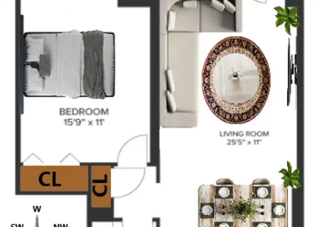 Property at 445 5th Ave Unit 9AT, New York, NY, 10016, 1 bed, 1 bath, [object Object]