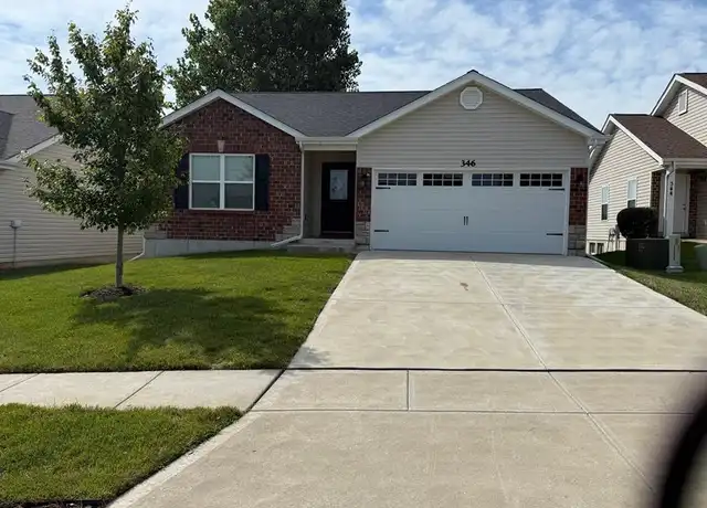 Property at 346 Stone Village Dr, Wentzville, MO, 63385, 3 beds, 2 baths, [object Object]