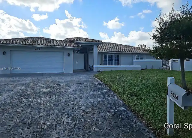 Property at 2024 NW 86th Ter, Coral Springs, FL, 33071, 6 beds, 3 baths, [object Object]