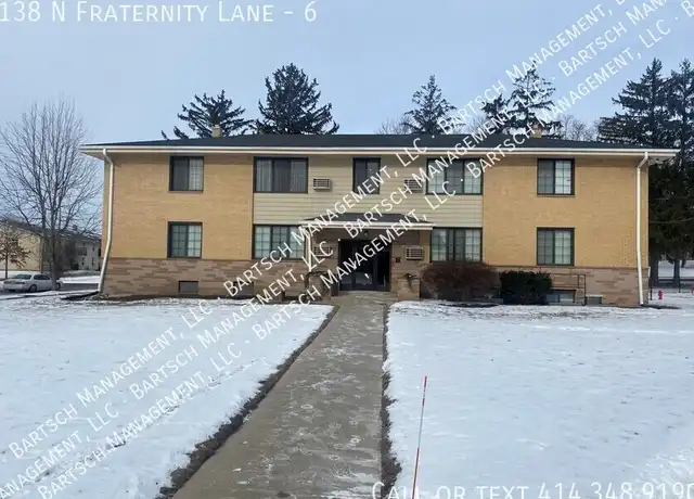 Property at 138 N Fraternity Ln Unit 6, Whitewater, WI, 53190, 2 beds, 1 bath, [object Object]