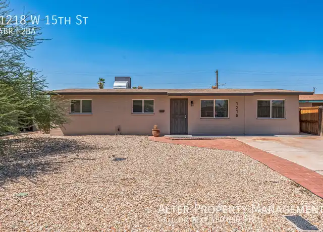 Property at 1218 W 15th St, Tempe, AZ, 85281, 4 beds, 2 baths, [object Object]