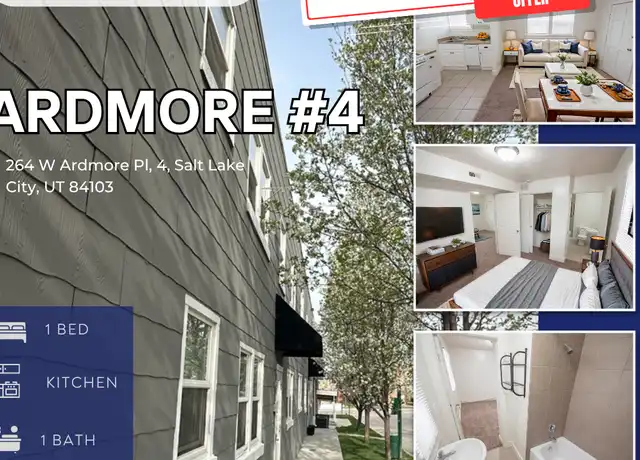 Property at 260 W Ardmore Pl Unit 04, Salt Lake City, UT, 84103, 1 bed, 1 bath, [object Object]