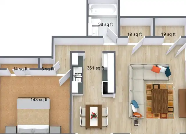 Property at 110 Circle A Dr S Unit 312, Wayzata, MN, 55391, 1 bed, 1 bath, [object Object]