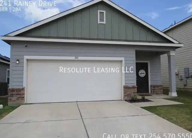Property at 241 Rainey Dr, Jarrell, TX, 76537, 3 beds, 2 baths, [object Object]