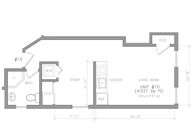 Property at 2023 Folsom St Unit 10, San Francisco, CA, 94110, 1 bed, 1 bath, [object Object]