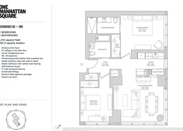 Property at 252 South St Unit 9E, New York, NY, 10002, 2 beds, 2 baths, [object Object]