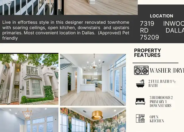 Property at 7319 Inwood Rd, Dallas, TX, 75209, 3 beds, 3 baths, [object Object]