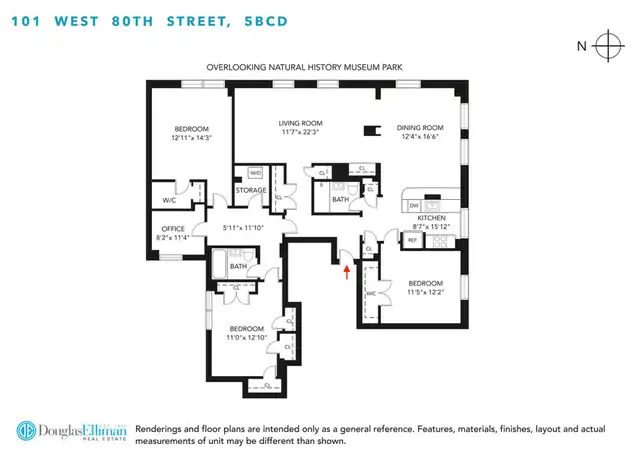 Property at 101 W 80th St Unit 5BCD, New York, NY, 10024, 3 beds, 2 baths, [object Object]