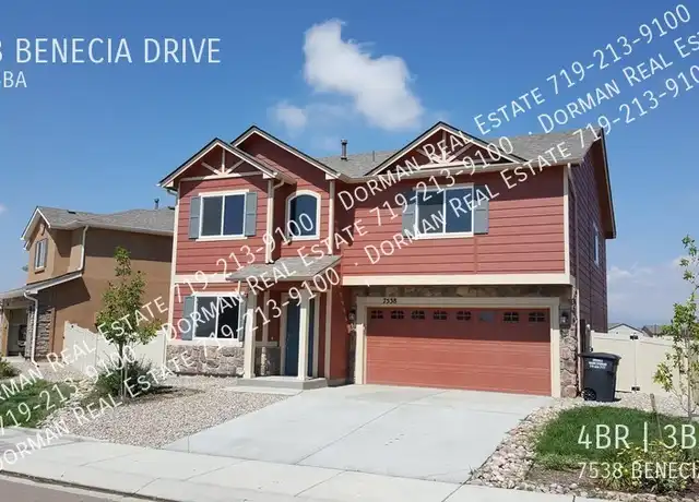 Property at 7538 Benecia Dr, Fountain, CO, 80817, 4 beds, 2.5 baths, [object Object]