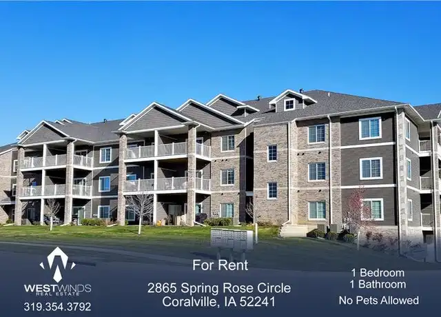 Property at 2865 Spring Rose Cir #303, Coralville, IA, 52241, 1 bed, 1 bath, [object Object]