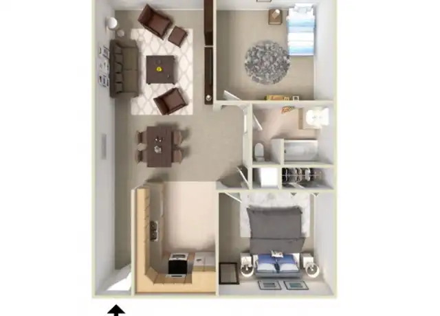 Property at 910 Abbot Rd, East Lansing, MI, 48823, 2 beds, 1 bath, [object Object]