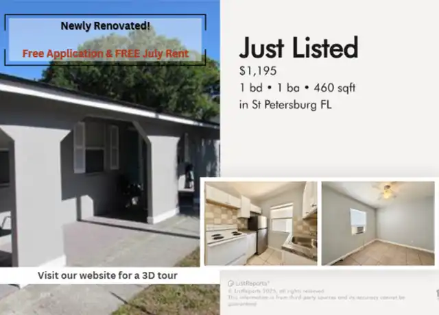 Property at 932 22nd St S Unit 2, St. Petersburg, FL, 33712, 1 bed, 1 bath, [object Object]