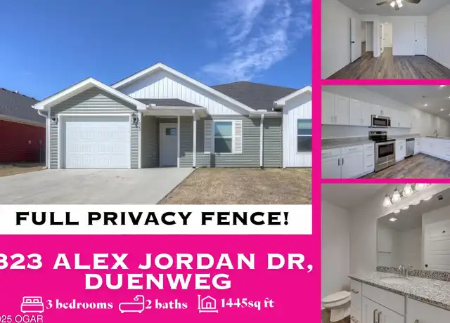 Property at 323 Alex Jordan Dr, Duenweg, MO, 64841, 3 beds, 2 baths, [object Object]