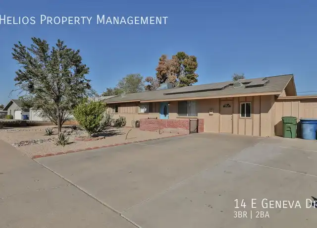 Property at 14 E Geneva Dr, Tempe, AZ, 85282, 3 beds, 2 baths, [object Object]