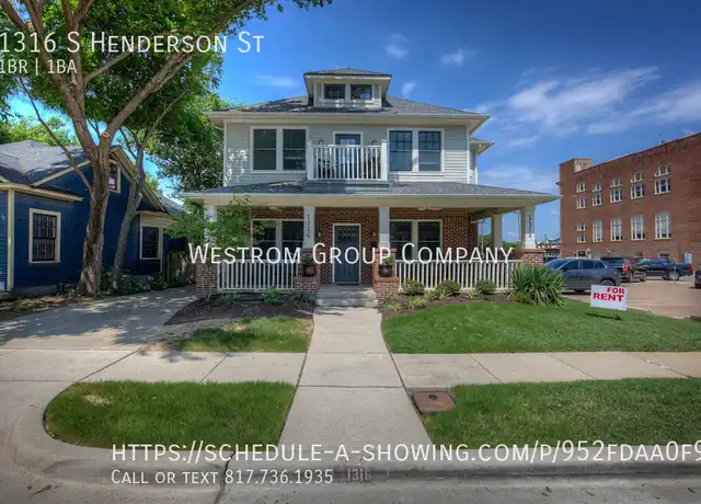 Property at 1316 S Henderson St, Fort Worth, TX, 76104, 1 bed, 1 bath, [object Object]
