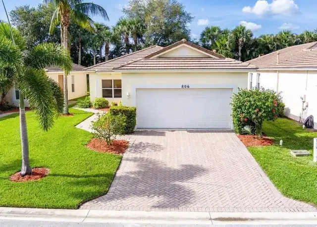 Property at 806 SW Rocky Bayou Ter, Port Saint Lucie, FL, 34986, 3 beds, 2.5 baths, [object Object]