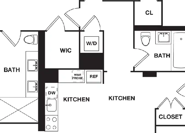 Property at 431 W 37th St Unit 11A, New York, NY, 10018, 2 beds, 2 baths, [object Object]
